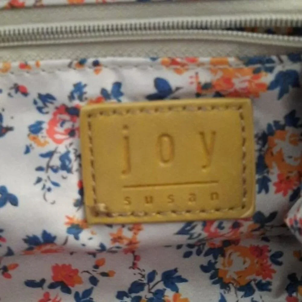 Joy Susan Phyllis Vegan Leather Nu uck Frame Crossbody Backpack Handbag